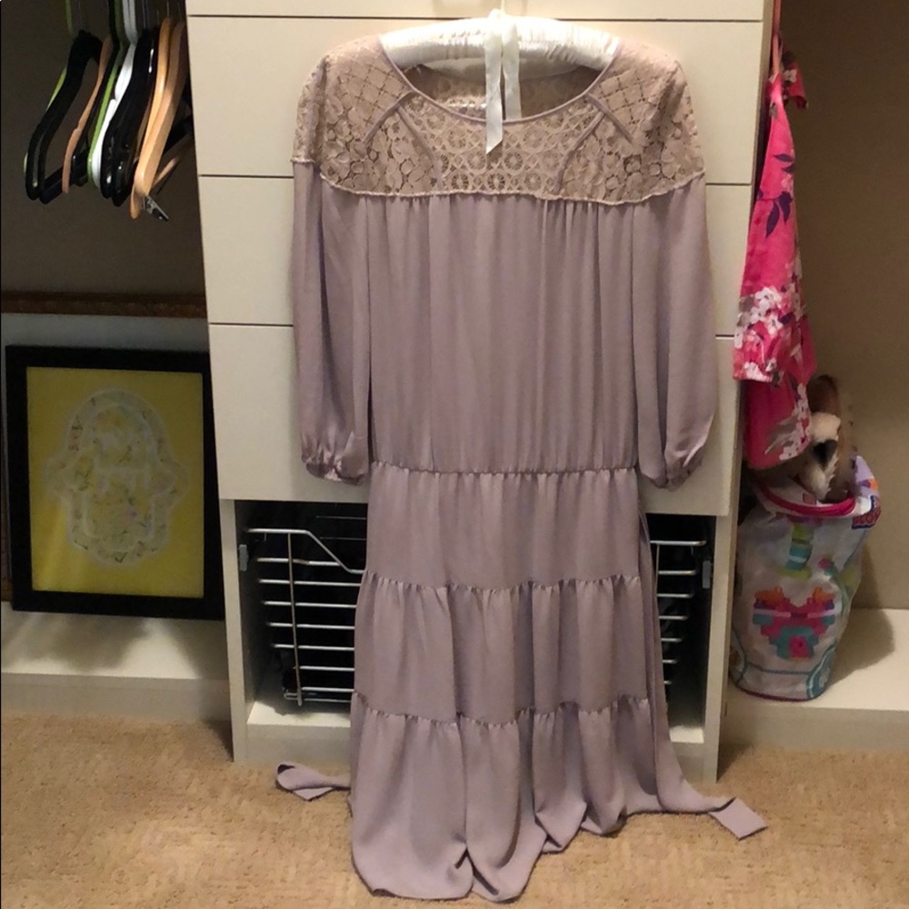 Bcbg loose dress. Taupe